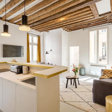 Habitat Parisien - 2Br-2Ba - Marais - Hotel De Ville ภายนอก รูปภาพ
