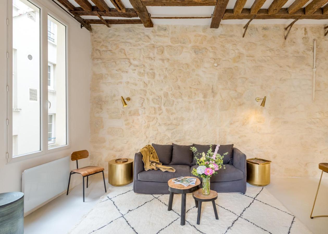 Habitat Parisien - 2Br-2Ba - Marais - Hotel De Ville ภายนอก รูปภาพ