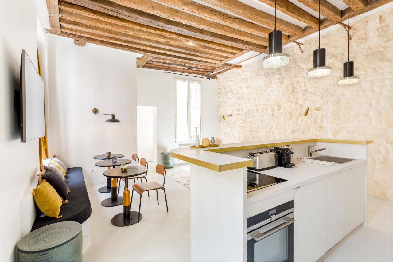 Habitat Parisien - 2Br-2Ba - Marais - Hotel De Ville ภายนอก รูปภาพ